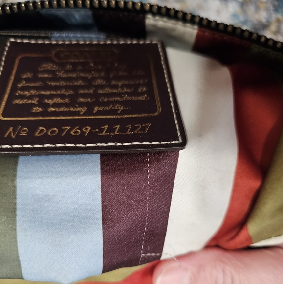 Coach vintage legacy 65th anniversary  shoulder bag - Picture 6 of 10